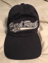 Hard Rock Cafe Cap New Orleans Blue Adjustable White Raised Lettering - £7.88 GBP