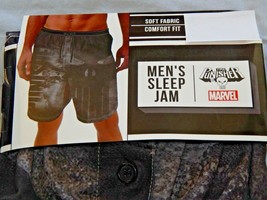 Punisher Lounge Shorts Mens Small Black Jam Pants Sleep Pajamas Casual NEW - £16.51 GBP