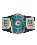 MISSOURI STATES HEAVYWEIGHT WRESTLING CHAMPIONSHIP BELT Replica 4mm zinc... - $238.99