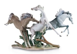 Lladro 01001420 Born Free Horses  - $5,100.00