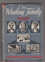 One Whaling Family by Harold Williams 1964 1st Edition illustrated - £14.37 GBP