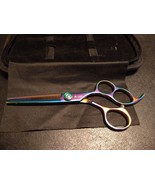 Kashi Professional 3 Ring Scissor JT-108 Styling Shears Rainbow See Desc... - $146.02