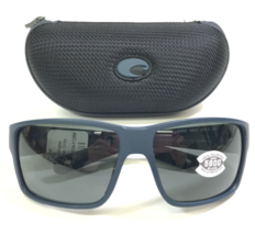 Costa Sunglasses Reefton PRO 908012 Matte Midnight Blue Gray Polarized 580G Lens - £147.02 GBP