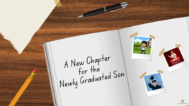 Ecard for Graduation Day - Title: A New Chapter for The Newly Graduate Son - $1.99