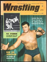 Wrestling Revue Spring 1961-Don Leo Jonathan-Pat O&#39;Connor-Gene Kiniski-Girl w... - £84.38 GBP