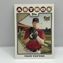 2008 Topps Baseball Troy Patton Base RC #176 Houston Astros - £1.56 GBP
