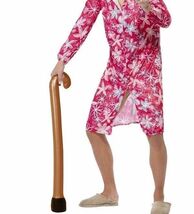 Inflatable Walking Stick Costume Prop Cane Grumpy Old Man Granny Grandpa... - €5,94 EUR