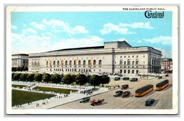 Public Hall Cleveland Ohio OH UNP WB Postcard V21 - £2.39 GBP