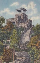 Monjeau Fire Lookout Lincoln National Forest New Mexico NM Roswell Postcard C16 - £2.38 GBP