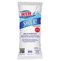 5 Packs HTH 13.3 oz White Granular Pool Shock Treatment - $89.00