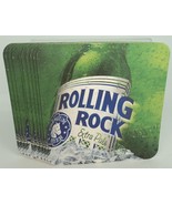 Rolling Rock Extra Pale Beer 4&quot; Coasters - Lot of 10 - £3.94 GBP