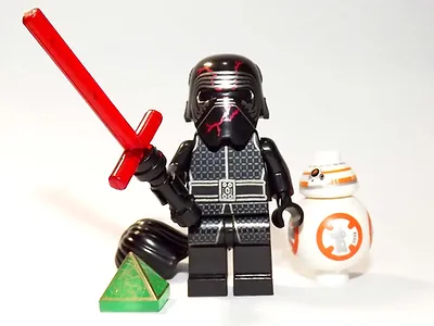 Minifigure Custom Toy Kylo Ren Deluxe With BB8 Droid Star Wars - £4.89 GBP