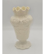 Belleek Ireland Rathmore Vase - 7th Mark Gold Brown 1980-1992 - $806.28 MXN