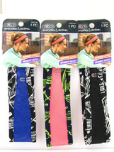 SCUNCI EVERYDAY &amp; ACTIVE SPORTY TAPERED MESH HEAD BAND - 1 PC. (20474) - £6.28 GBP+
