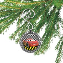 Disney Pixar Cars LIGHTNING MCQUEEN 3D Mini Bottle Cap Christmas Ornament - $102.10 MXN