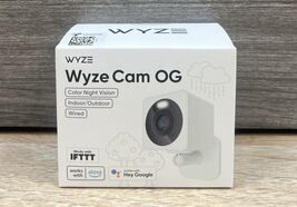 WYZE Cam OG 1080p HD Wi-Fi Security Camera - Indoor/Outdoor Color Night ... - €25,73 EUR