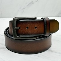 Red Head Brand Co Brown Genuine Leather Belt Size 40 Mens - $16.82
