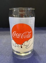 Coca Cola Vintage Collectible Polar Bear Drinking Glass. - £7.96 GBP