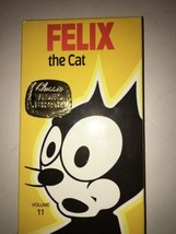 Felix The Cat Volume 11 Vhs Video Cassette Tape 1989 Classic Video Library Rare - £10.28 GBP