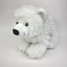 Polar Bear Plush Build A Bear White BAB Shaggy Stuffed Animal Toy 14&quot; - £14.03 GBP