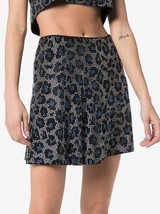 Adam Selman Sport Carbon38 Leopard Crystal Skirt S $675 NWT - $145.00