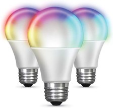 Feit Electric Smart Light Bulbs with RGB Color Changing and Tunable White, - $39.99