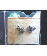 SS Laying Cat Post Earrings - $3.50