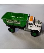 Tonka Hasbro Funrise Sanitation Dept Truck White Green Non Working Light... - $16.68 CAD