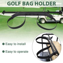 Golf Bag Holder Bracket Attachment Cart Rear Seat Yamaha Ezgo Club Car - $118.99