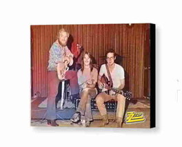 Rare Framed ZZ Top Rock Band First Photo Gig Vintage Photo. Jumbo Giclée Print - £15.32 GBP