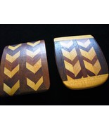 Hand Crafted Wood Inlaid Belt Buckle - $283.92 MXN