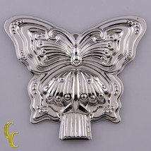 Reed &amp; Barton Sterling Silver Butterfly Whistle Pendant - $356.76
