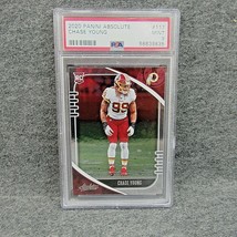2020 Panini Absolute Chase Young Rookie RC PSA 9 MINT #117 - £23.52 GBP