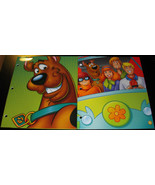 New 2 Raymond Geddes Scooby-Doo Van 3 Hole Pocket Folders School Class Homework - $6.21