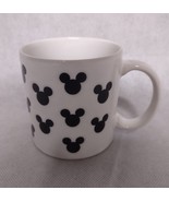 Mickey Mouse Coffee Mug Cup Disney White Black Ceramic - $16.95