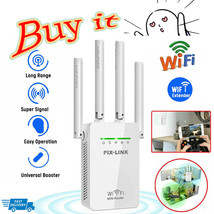 Wifi Range Internet Extender 1200Mbps 5G Wireless Repeater Signal Booster Router - £27.17 GBP