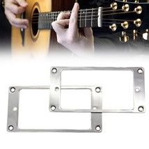 2X Pickup Humbucker Metal Guitar Mounting Rings For Electric Guitar Fast - £14.25 GBP