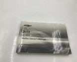 2018 Chevy Malibu Owners Manual Handbook OEM B04B14013 - $35.99