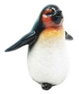 Antarctica Natural Habitat Cute Emperor Penguin Chick Trumpeting Figurine - £12.63 GBP