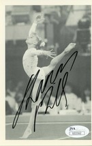 Shannon Miller Signed 4x6 B/W Postcard JSA COA Photo Autograph 8x USA Gy... - $25.46