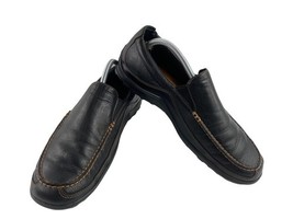 Cole Haan Driver Loafers Men 9.5M Tucker Shoes Black Leather Venetian Co... - $515.59 MXN