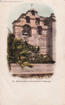 Bells San Gabriel Mission California CA UDB Postcard E06 - $2.99