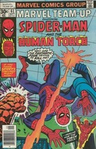 Marvel Team Up #61 ORIGINAL Vintage 1977 Spider-Man Human Torch - £11.86 GBP