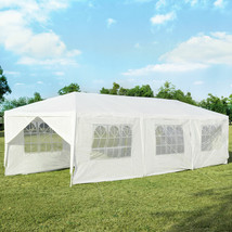 10'x30' Outdoor Tent for Party Wedding Heavy duty Gazebo Pavilion 8 Sidewall - £211.08 GBP