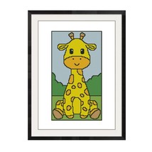 All Stitches - Giraffe Cross Stitch Pattern In Pdf -145 - $2.75