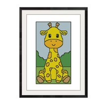 ALL STITCHES - GIRAFFE CROSS STITCH PATTERN IN PDF -145 - £2.17 GBP