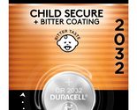 Duracell Lithium 2032 3 volt Security and Electronic Battery 4 pk - $9.19