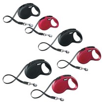 Flexi New Classic High Quality Tape Retractable Dog Leads 3 Sizes Red or Black - £26.97 GBP+
