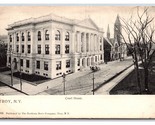 Court House Building Troy New York UNP Unused UDB Postcard W15 - £3.90 GBP