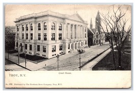 Court House Building Troy New York UNP Unused UDB Postcard W15 - £3.87 GBP